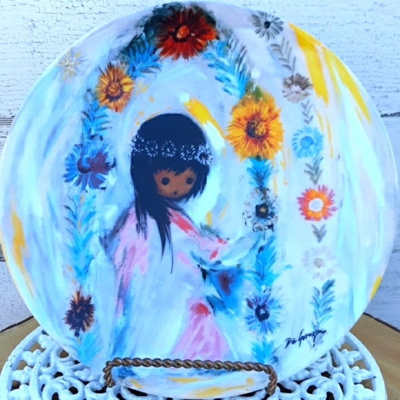 EUC VTG DEGRAZIA PLATE - Picture 6 of 8